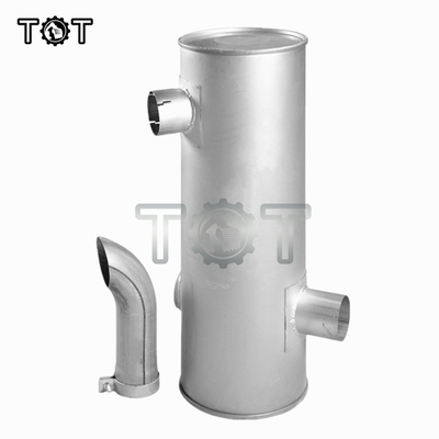 Silencieux ISO9001 d'échappement de moteur de l'excavatrice 3116 de  E325D de DOIGT