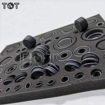 Bague d'étoupage de Kit Waterproof NBR de joint de soupape de commande de canalisation de HYUNDAI R220-5