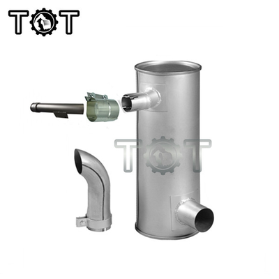Silencieux universel en aluminium HD820 HD820-3 HD820-5 KATO Excavator Muffler de silencieux
