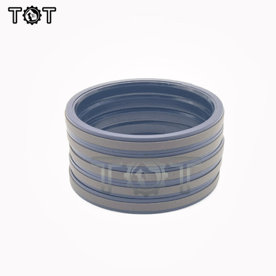 Segments de piston hydrauliques d'ISO9001 SPGW PTFE pour des machines de construction