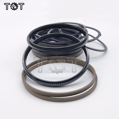 Segments de piston hydrauliques d'ISO9001 SPGW PTFE pour des machines de construction
