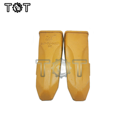 Point de dent de seau de Dipper Teeth KOMATSU de l'excavatrice PC300 2077014151 pour l'excavatrice